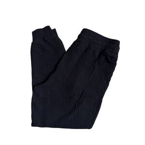 Nike Yoga Men's Dri-FIT Textured Tapered Pants (Black) - Small